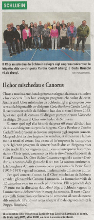 La Quotidiana, 15.05.25
